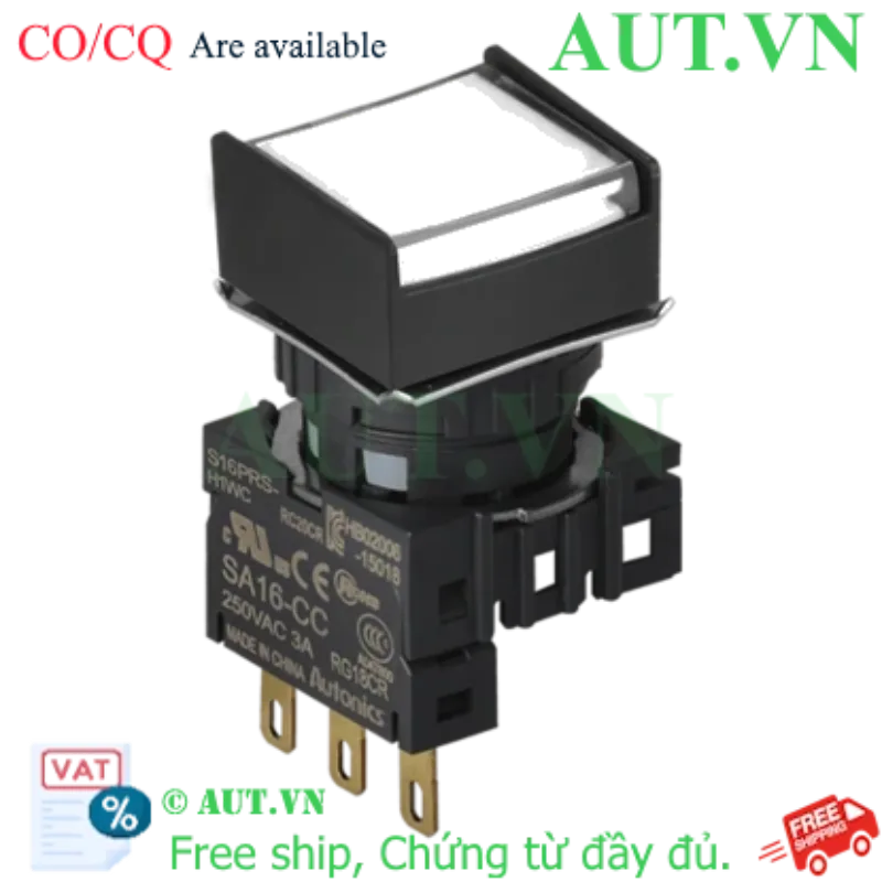 Ảnh của Công tắc nút nhấn Autonics S16PRS-H2WC