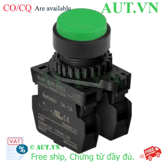 Ảnh của Công tắc nút nhấn Autonics S2PR-E1G2A