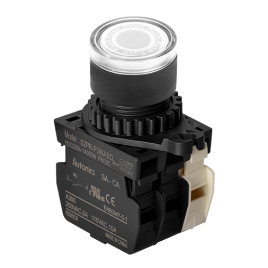 Ảnh của aut.vn Công tắc nút nhấn Autonics S2PR-P3WABLM