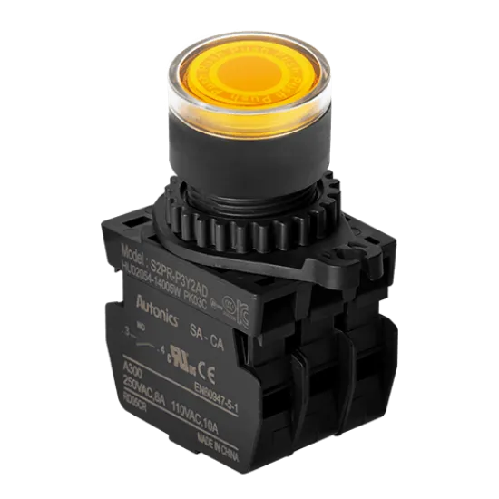 Ảnh của aut.vn Công tắc nút nhấn Autonics S2PR-P3Y2ADM