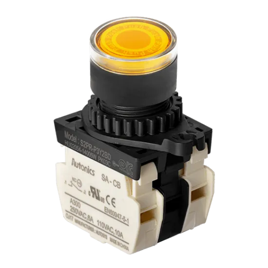 Ảnh của aut.vn Công tắc nút nhấn Autonics S2PR-P3Y2BDM