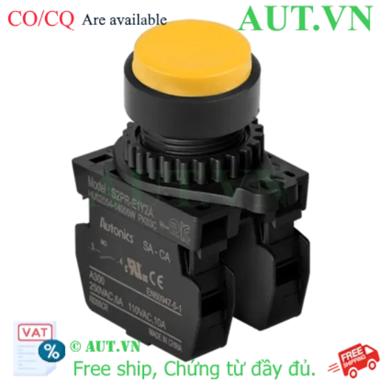 Ảnh của Công tắc nút nhấn Autonics S2PR-E1Y2AM