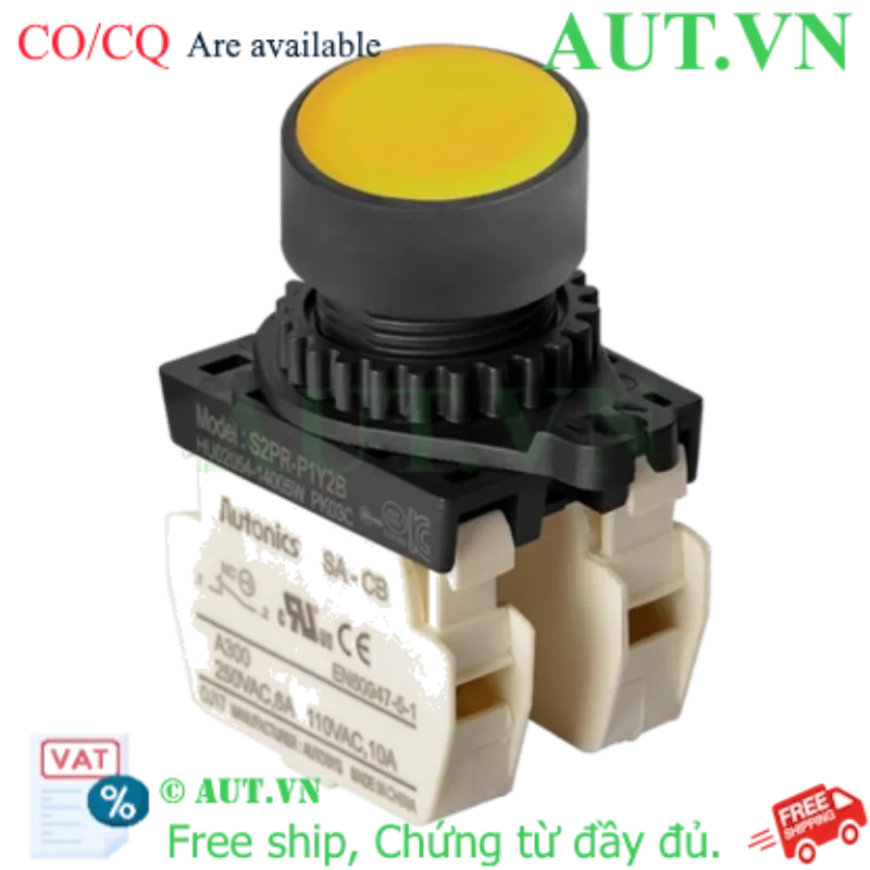 Ảnh của Công tắc nút nhấn Autonics S2PR-P1Y2BM