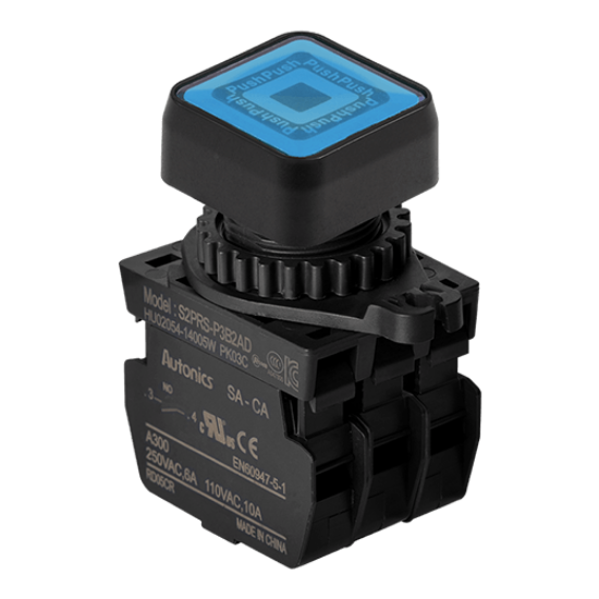 Ảnh của aut.vn Công tắc nút nhấn Autonics S2PRS-P3B2AD