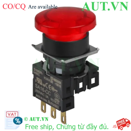 Ảnh của Công tắc nút nhấn Autonics S16BR-H1RC