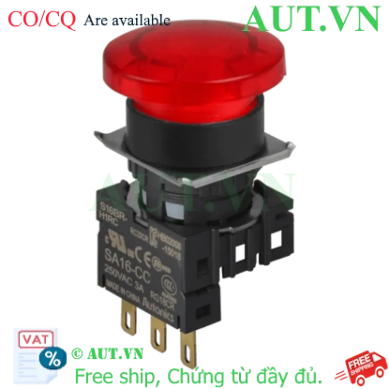 Ảnh của Công tắc nút nhấn Autonics S16BR-H1RC