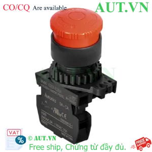 Ảnh của Nút Nhấn Công Nghiệp Autonics S2ER-E2RA Màu Đỏ | Nhấn Giữ Xoay Reset, 1NO, Ø22mm
