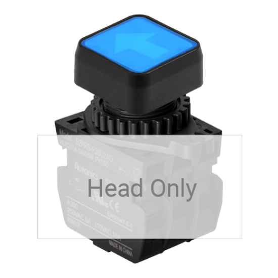 Ảnh của aut.vn Công tắc nút nhấn Autonics S2PRS-P3BU