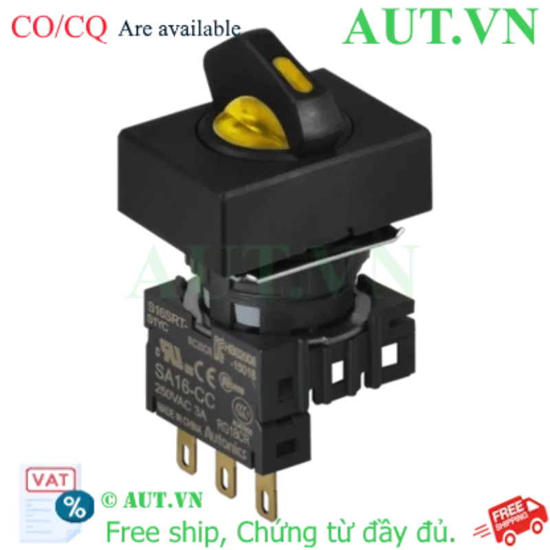 Ảnh của Công tắc nút nhấn Autonics S16SRT-S1YC