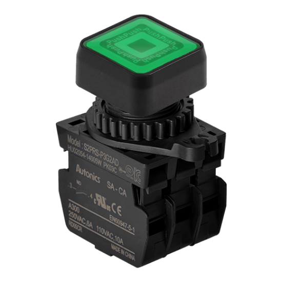 Ảnh của aut.vn Công tắc nút nhấn Autonics S2PRS-P3G2ADM