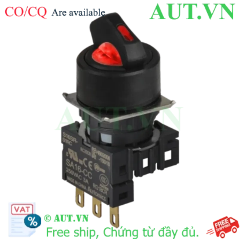 Ảnh của Công tắc xoay Autonics S16SR-S2RC | 2 Vị trí, 1NO+1NC, Chống nước IP65