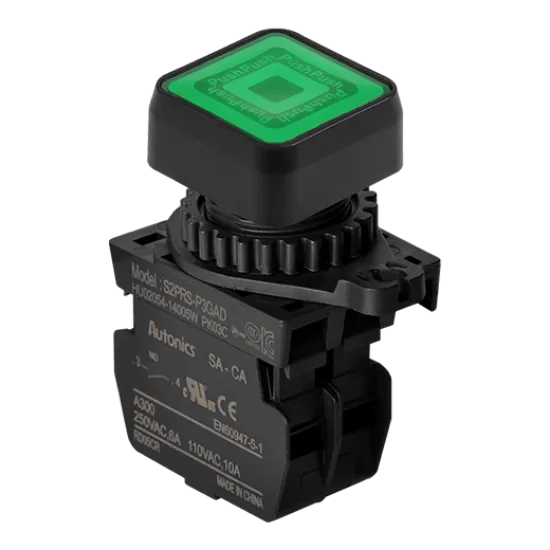 Ảnh của aut.vn Công tắc nút nhấn Autonics S2PRS-P3GADM