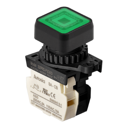 Ảnh của aut.vn Công tắc nút nhấn Autonics S2PRS-P3GBDM