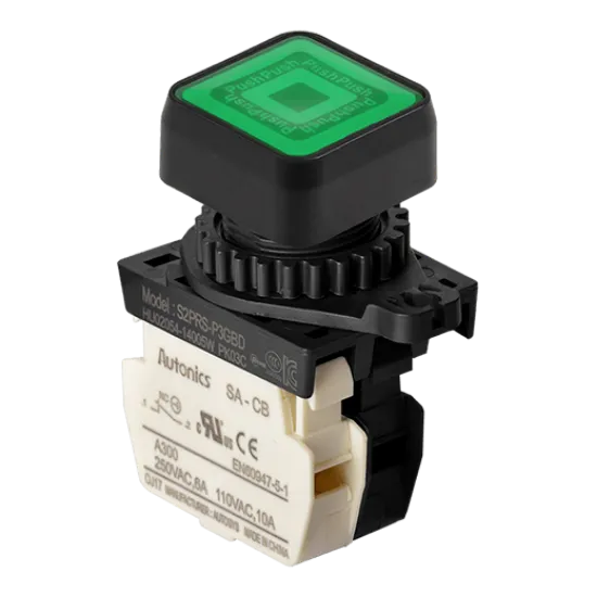Ảnh của aut.vn Công tắc nút nhấn Autonics S2PRS-P3GBDM