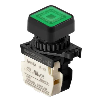 Ảnh của aut.vn Công tắc nút nhấn Autonics S2PRS-P3GBL