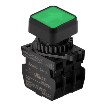 Ảnh của aut.vn Công tắc nút nhấn Autonics S2PRS-P3GL2AL