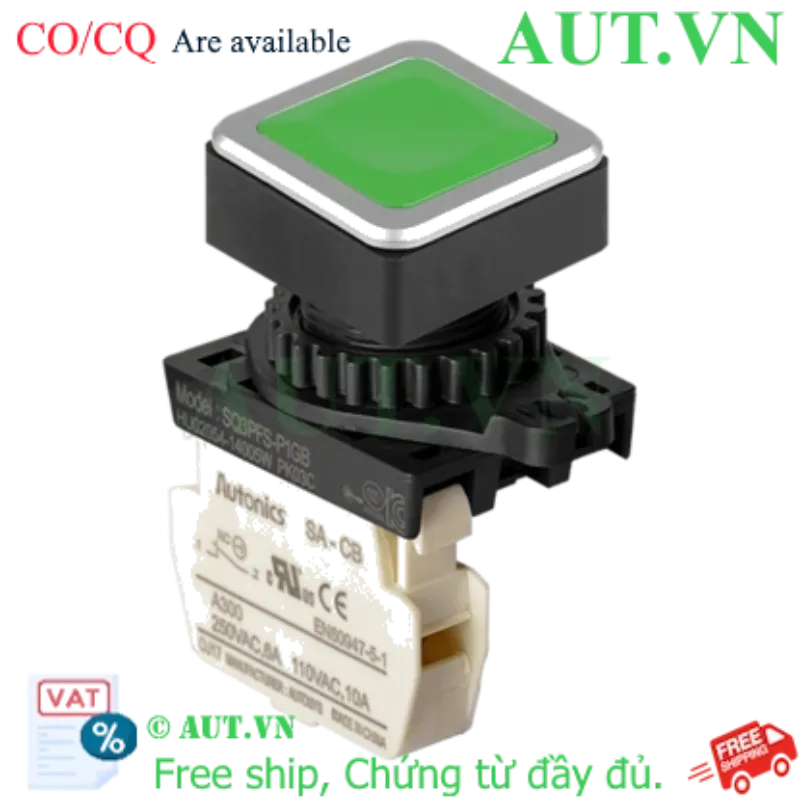 Ảnh của Công tắc nút nhấn Autonics SQ3PFS-P1GBM