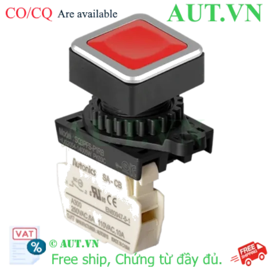 Ảnh của Công tắc nút nhấn Autonics SQ3PFS-P1RBM