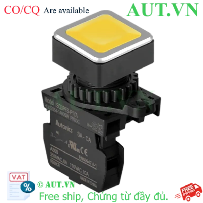 Ảnh của Công tắc nút nhấn Autonics SQ3PFS-P1YA