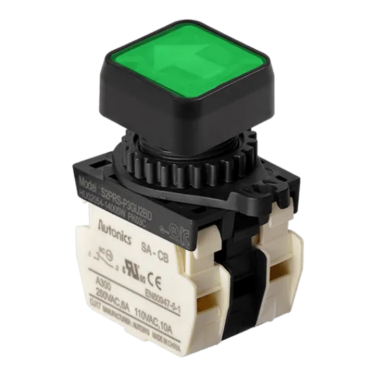 Ảnh của aut.vn Công tắc nút nhấn Autonics S2PRS-P3GU2BDM