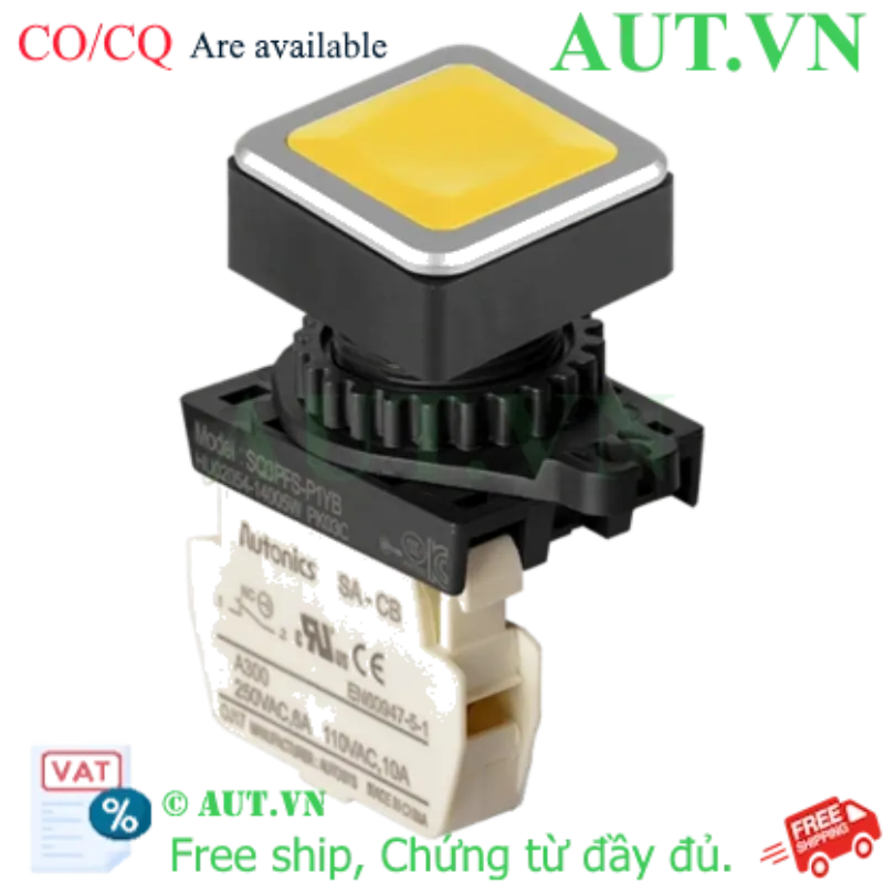 Ảnh của Công tắc nút nhấn Autonics SQ3PFS-P1YBM