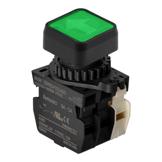 Ảnh của aut.vn Công tắc nút nhấn Autonics S2PRS-P3GUABD