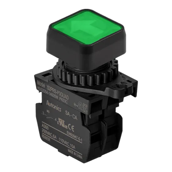 Ảnh của aut.vn Công tắc nút nhấn Autonics S2PRS-P3GUALM