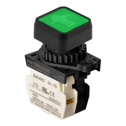 Ảnh của aut.vn Công tắc nút nhấn Autonics S2PRS-P3GUBD