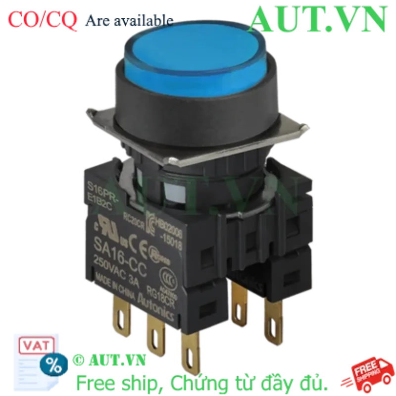 Ảnh của Công tắc nút nhấn Autonics S16PR-E1B2C