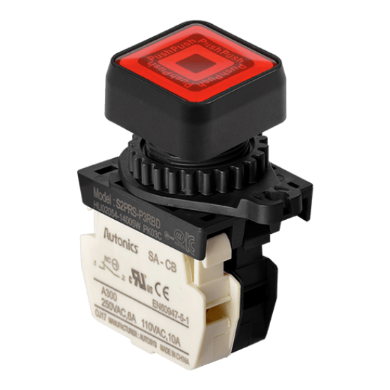Ảnh của aut.vn Công tắc nút nhấn Autonics S2PRS-P3RBDM