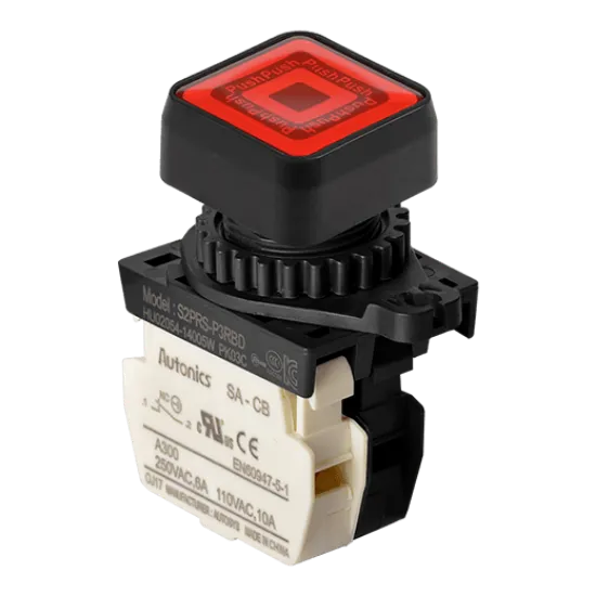 Ảnh của aut.vn Công tắc nút nhấn Autonics S2PRS-P3RBL