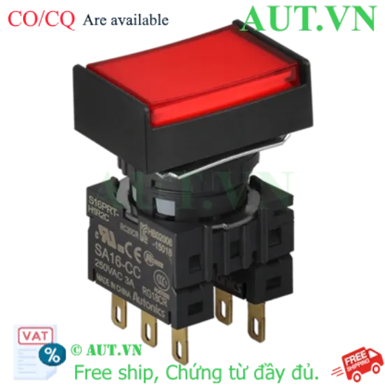 Ảnh của Công tắc nút nhấn Autonics S16PRT-H1R2C