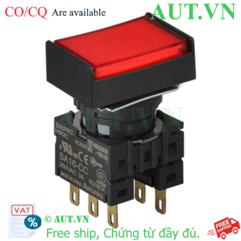 Ảnh của Công tắc nút nhấn Autonics S16PRT-H1R2C