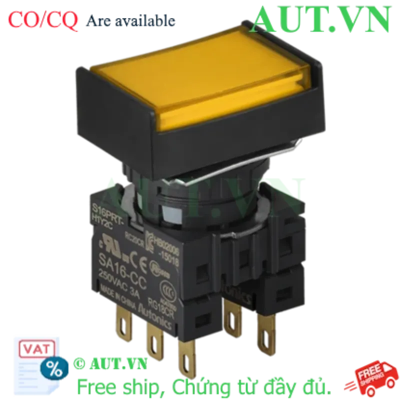 Ảnh của Công tắc nút nhấn Autonics S16PRT-H1Y2C