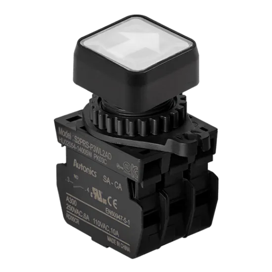 Ảnh của aut.vn Công tắc nút nhấn Autonics S2PRS-P3WL2AL