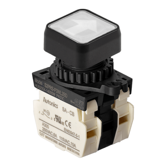 Ảnh của aut.vn Công tắc nút nhấn Autonics S2PRS-P3WL2BDM