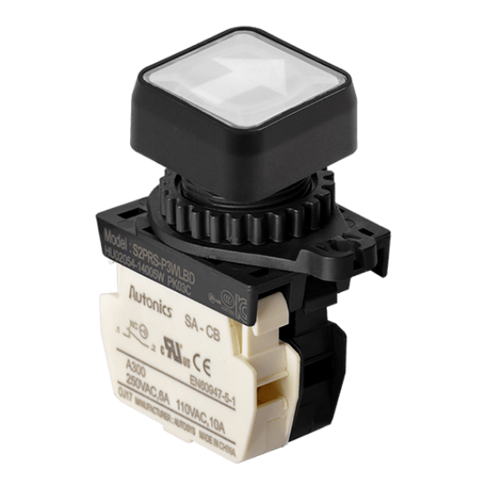 Ảnh của aut.vn Công tắc nút nhấn Autonics S2PRS-P3WLBL