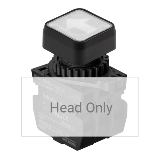 Ảnh của aut.vn Công tắc nút nhấn Autonics S2PRS-P3WU