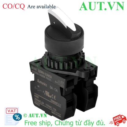 Ảnh của Công tắc nút nhấn Autonics S2SRN-S3AW2A