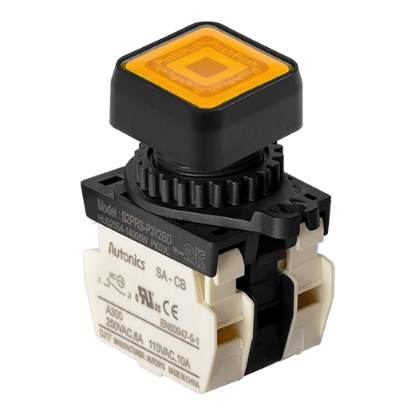 Ảnh của aut.vn Công tắc nút nhấn Autonics S2PRS-P3Y2BDM