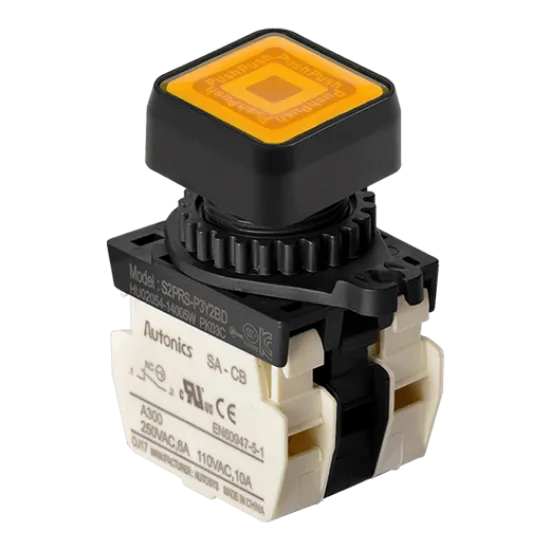 Ảnh của aut.vn Công tắc nút nhấn Autonics S2PRS-P3Y2BDM