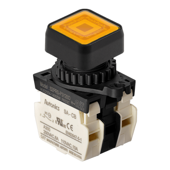 Ảnh của aut.vn Công tắc nút nhấn Autonics S2PRS-P3Y2BLM