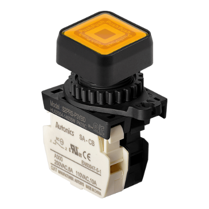 Ảnh của aut.vn Công tắc nút nhấn Autonics S2PRS-P3YBLM