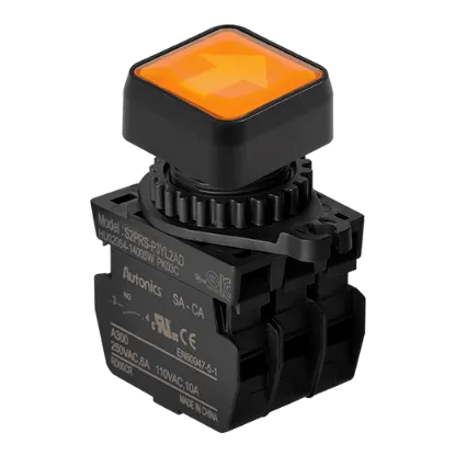 Ảnh của aut.vn Công tắc nút nhấn Autonics S2PRS-P3YL2AD