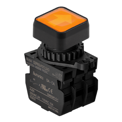 Ảnh của aut.vn Công tắc nút nhấn Autonics S2PRS-P3YL2ALM