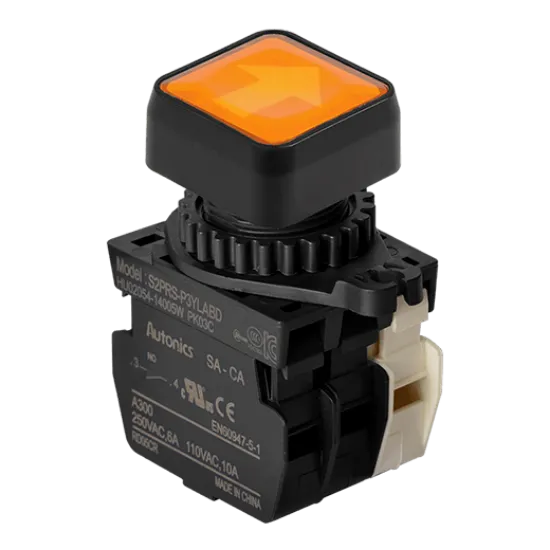 Ảnh của aut.vn Công tắc nút nhấn Autonics S2PRS-P3YLABDM