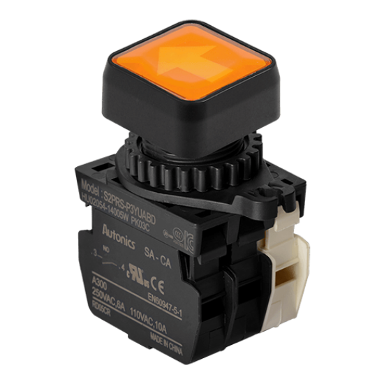 Ảnh của aut.vn Công tắc nút nhấn Autonics S2PRS-P3YUABDM