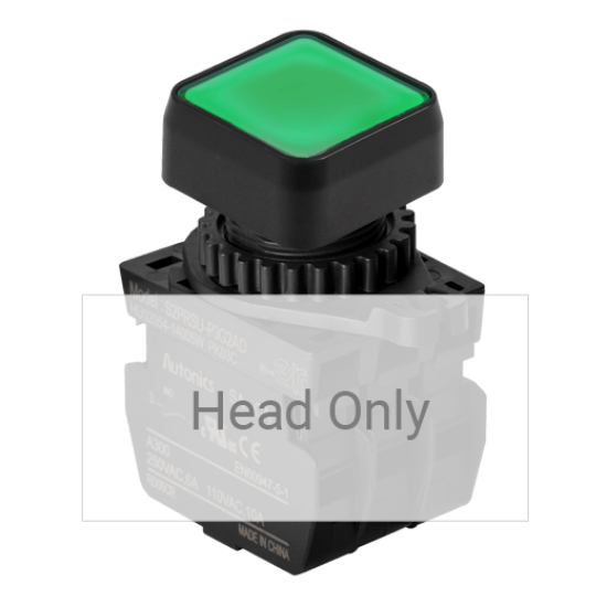 Ảnh của aut.vn Công tắc nút nhấn Autonics S2PRSU-P3G