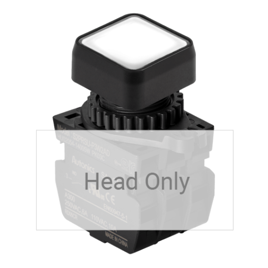 Ảnh của aut.vn Công tắc nút nhấn Autonics S2PRSU-P3W