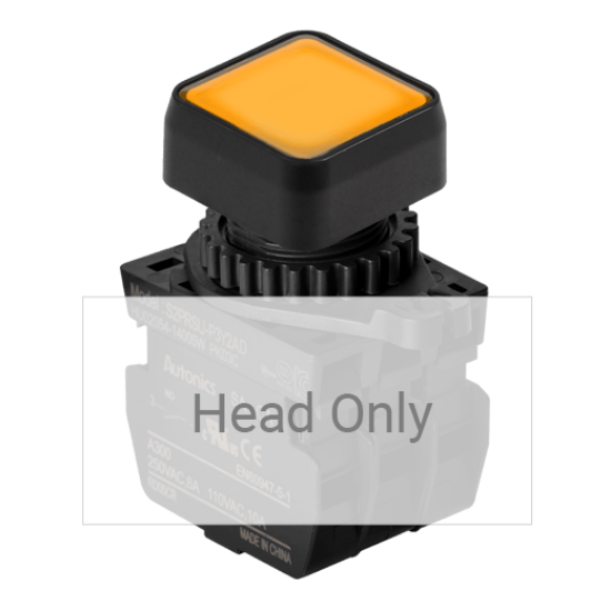 Ảnh của aut.vn Công tắc nút nhấn Autonics S2PRSU-P3Y